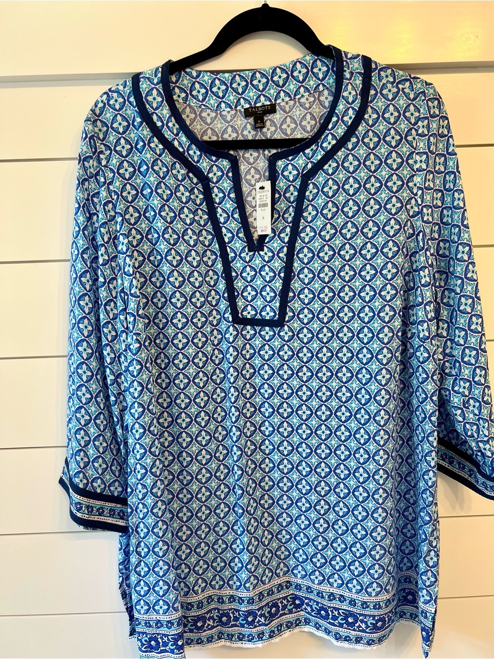 NWT TALBOTS TUNIC TOP